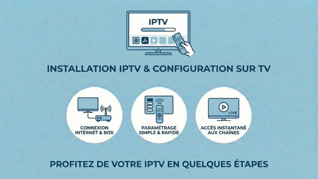 Solution IPTV pour télévision France sur Smart TV