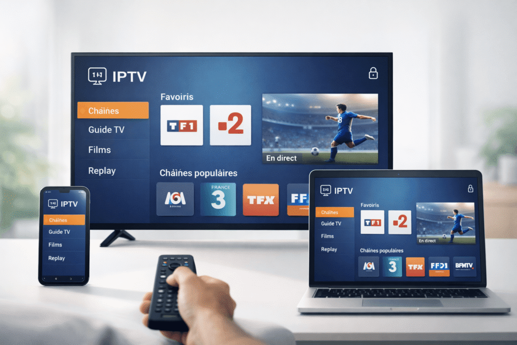 iptv france appareils compatibles sur plusieurs appareils modernes