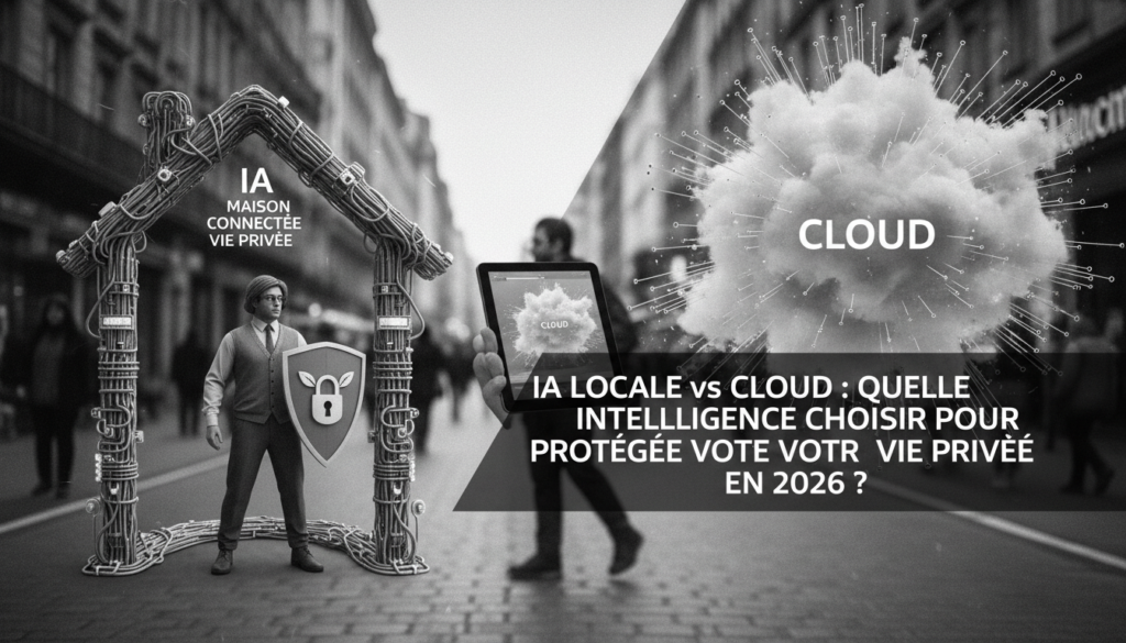 Candid photography of IA locale vs Cloud : Quelle intelligence choisir pour protéger votre vie privée en 2026 ? related to IA maison connectée vie privée - Edited style