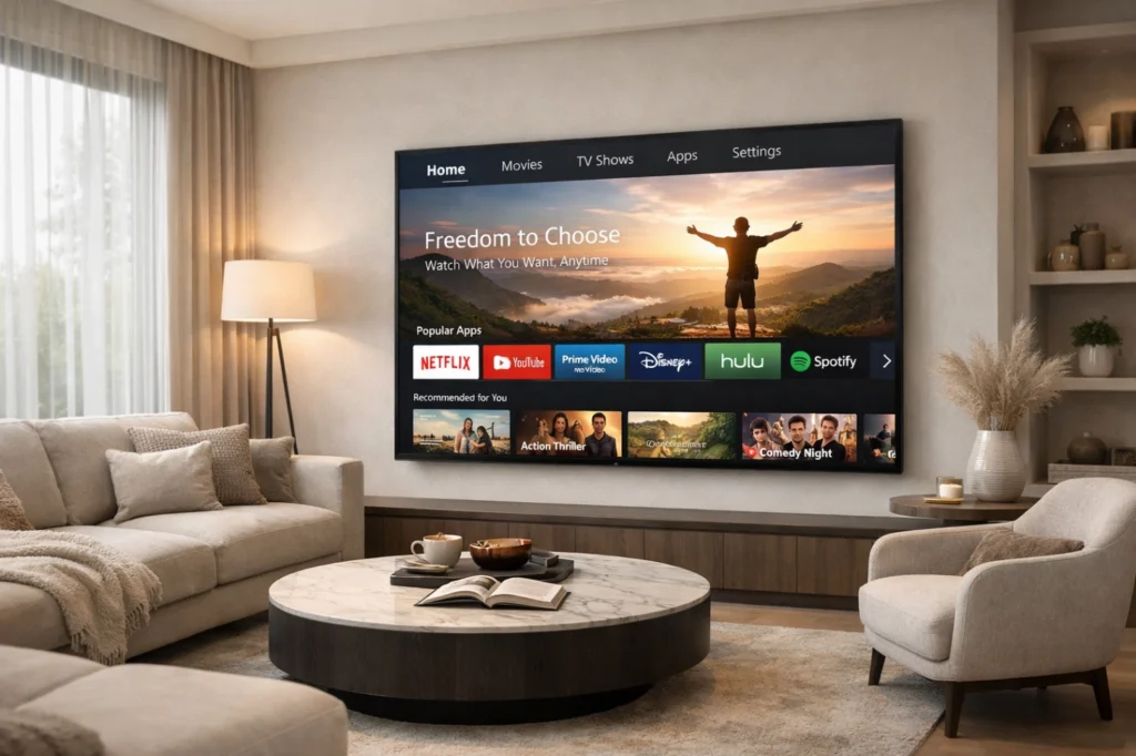Découvrez pourquoi un abonnement TV internet sans engagement séduit de plus en plus de foyers qui veulent une solution simple, flexible et rassurante.