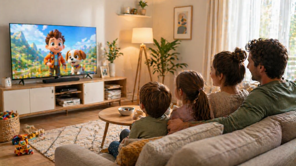 IPTV pour famille avec enfants : sécurité et contenu adapté (Guide 2026)