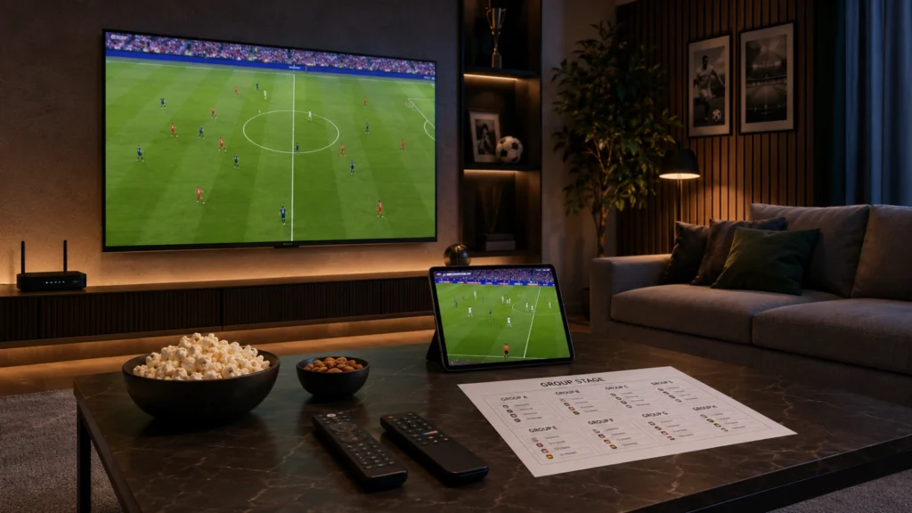 Regarder deux matchs de Coupe du Monde en même temps avec TV et tablette