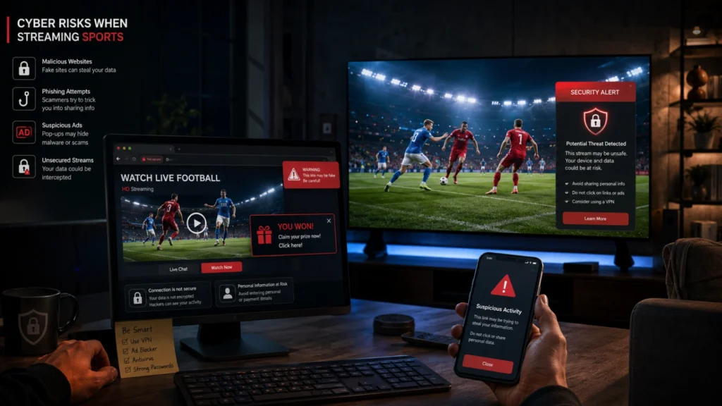 Éviter les faux sites de streaming pendant la Coupe du Monde 2026