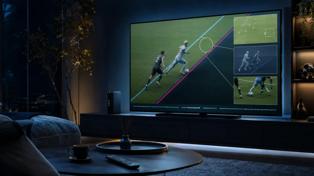 VAR Coupe du Monde 2026 sur TV avec technologie de hors-jeu semi-automatique